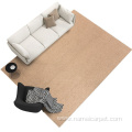 plain colour Natural fiber jute rugs carpets